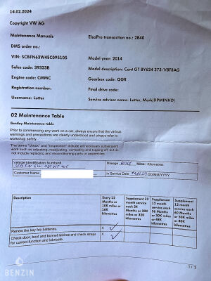 Bentley Continental GT V8 - 2014