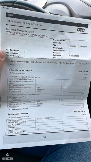 Alfa Romeo Giulietta 1750 TBI QV*48k km - 2012