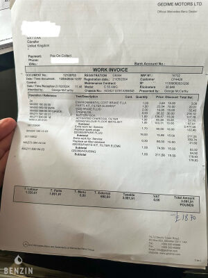 Mercedes-Benz E55 AMG 35k km - 2004