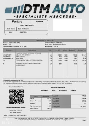 Mercedes-Benz 500 SL R129 - 1994