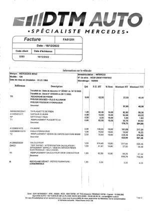 Mercedes-Benz 500 SL R129 - 1994