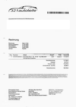 Mercedes-Benz 500 SL R129 - 1994