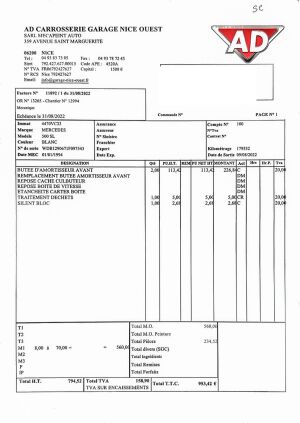 Mercedes-Benz 500 SL R129 - 1994