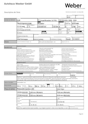 Audi TT Roadster - 2009