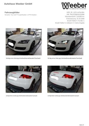 Audi TT Roadster - 2009