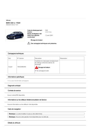 BMW 330i e46 Touring - 2001