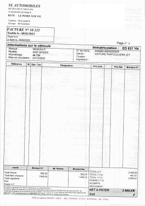 Maserati 4200 Spyder - 2002