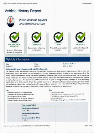 Maserati 4200 Spyder - 2002
