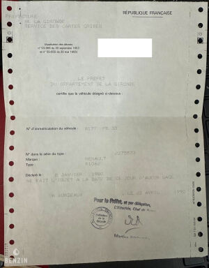 Renault 4CV R1062 - 1955