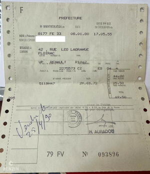 Renault 4CV R1062 - 1955