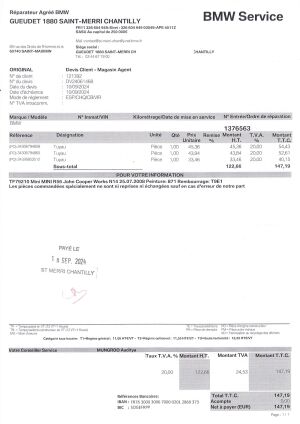 Mini Cooper S JCW R56 - 2008