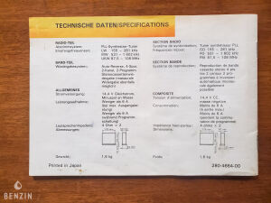 Mercedes-Benz 230CE W123 - 1983