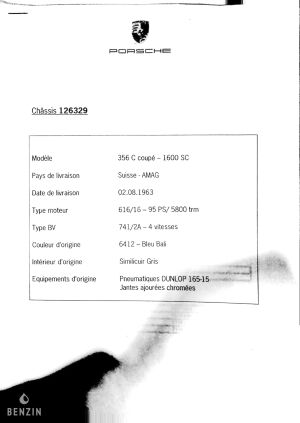 Porsche 356 SC - 1963
