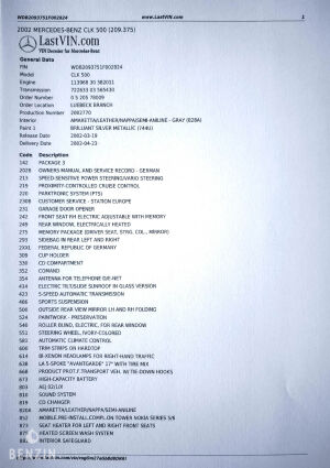 Mercedes-Benz CLK 500 94K km - 2004