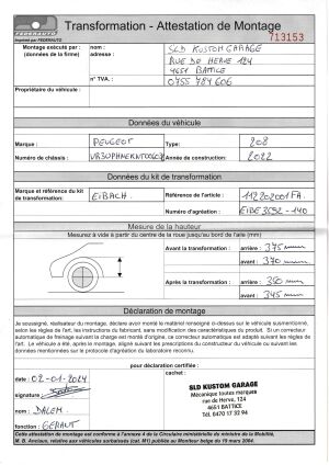 Peugeot 208 GT "Rallye 6" - 2022