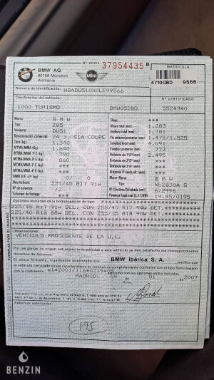 BMW Z4 3.0si Coupé 63k km - 2007