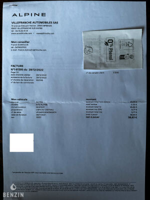 Alpine A110 Bleu Heritage 22/110 -  2021