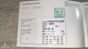 Volkswagen Golf 3 VR6 Vortex - 1992