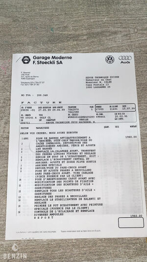 Volkswagen Golf 3 VR6 Vortex - 1992