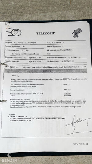 Volkswagen Golf 3 VR6 Vortex - 1992