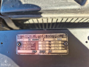 Mercedes-Benz 350 SE W116 - 1975