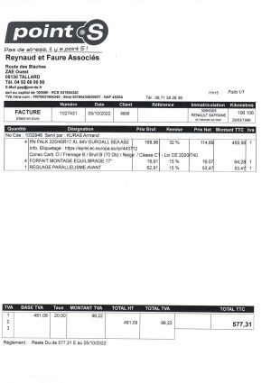 Renault Safrane Biturbo - 1996