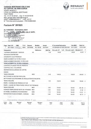 Renault Safrane Biturbo - 1996