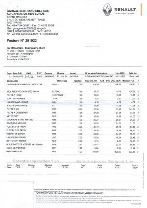 Renault Safrane Biturbo - 1996