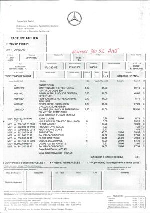 Mercedes-Benz SL 350 R230 - 2008
