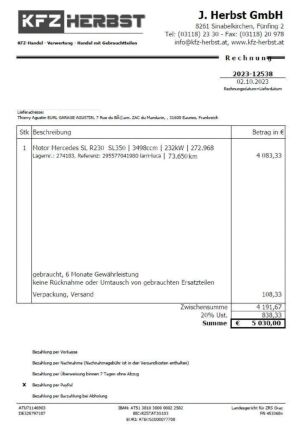 Mercedes-Benz SL 350 R230 - 2008