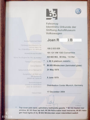 Volkswagen Coccinelle 1303 Cabriolet - 1979