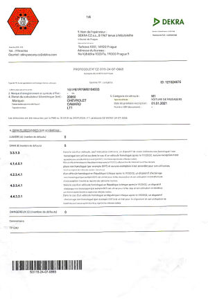 Chevrolet Camaro LT1 - 2021