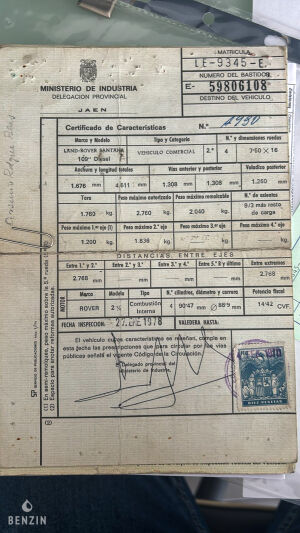 Land Rover Santana 109 Especial Series III - 1978