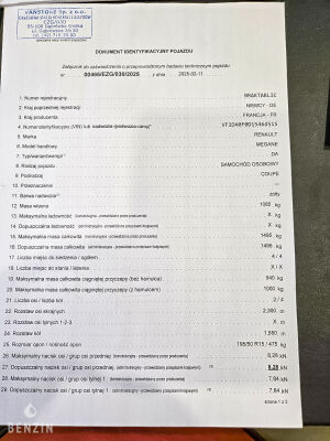 Renault Mégane Coupé - 1997