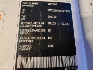 Porsche 911 type 991 Carrera S - 2012