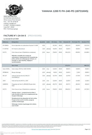Yamaha FJ 1200 - 1991