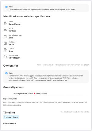 Aston Martin V8 Vantage - 2013