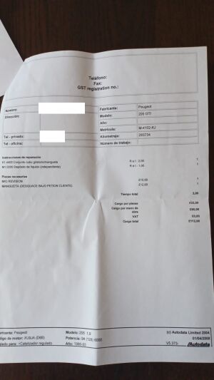 Peugeot 205 GTI 1.9 122 - 1989