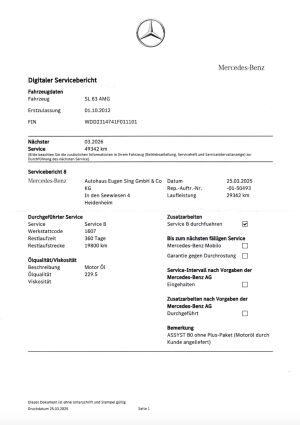 Mercedes-Benz SL 63 AMG*30k km*Flash - 2012