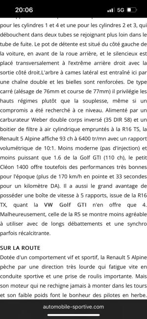 Renault 5 Alpine Coupe - 1979