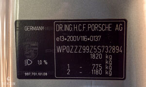 Porsche 911 type 997 Carrera S - 2005