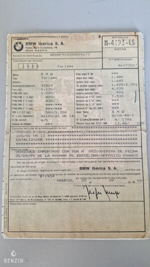 BMW 318is e30 - 1990