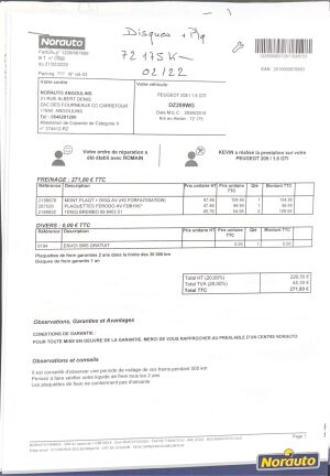 Peugeot 208 GTI 30th n°769/942 - 2015