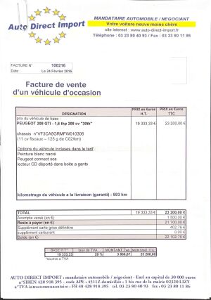 Peugeot 208 GTI 30th n°769/942 - 2015