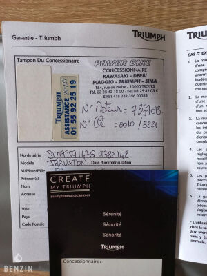 Triumph Thruxton 900 - 2009