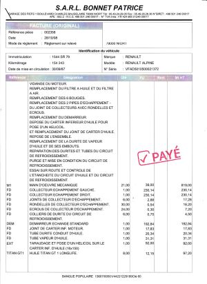 Alpine GTA V6 Turbo - 1987
