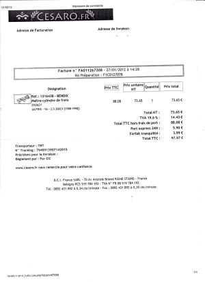 Alpine GTA V6 Turbo - 1987
