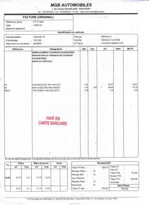 Alpine GTA V6 Turbo - 1987