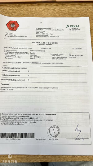 Porsche 911 type 997 Carrera - 2005