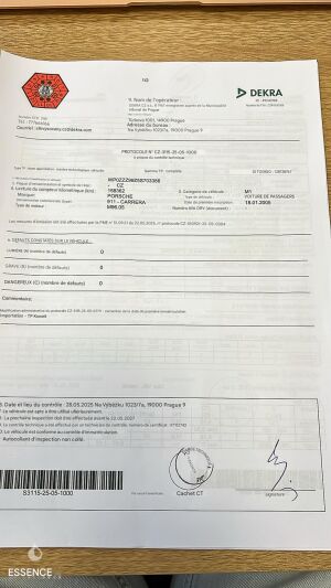 Porsche 911 type 997 Carrera - 2005